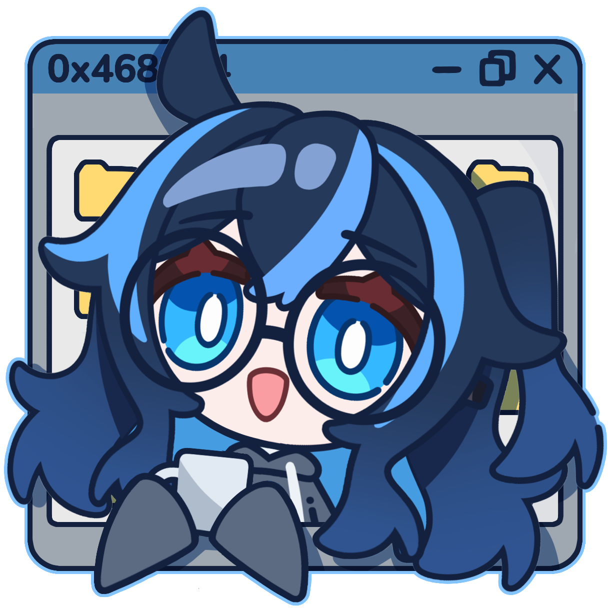 Smol0x with coffee